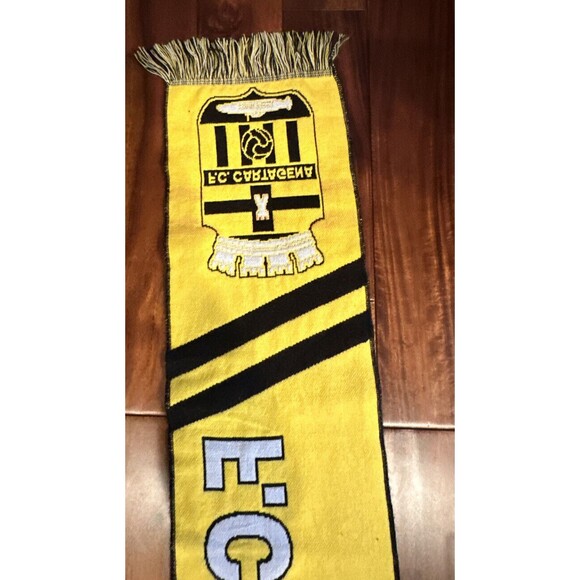 FC Cartagena Pasion Alvinegra Soccer Team Scarf Apparel - Picture 12 of 12